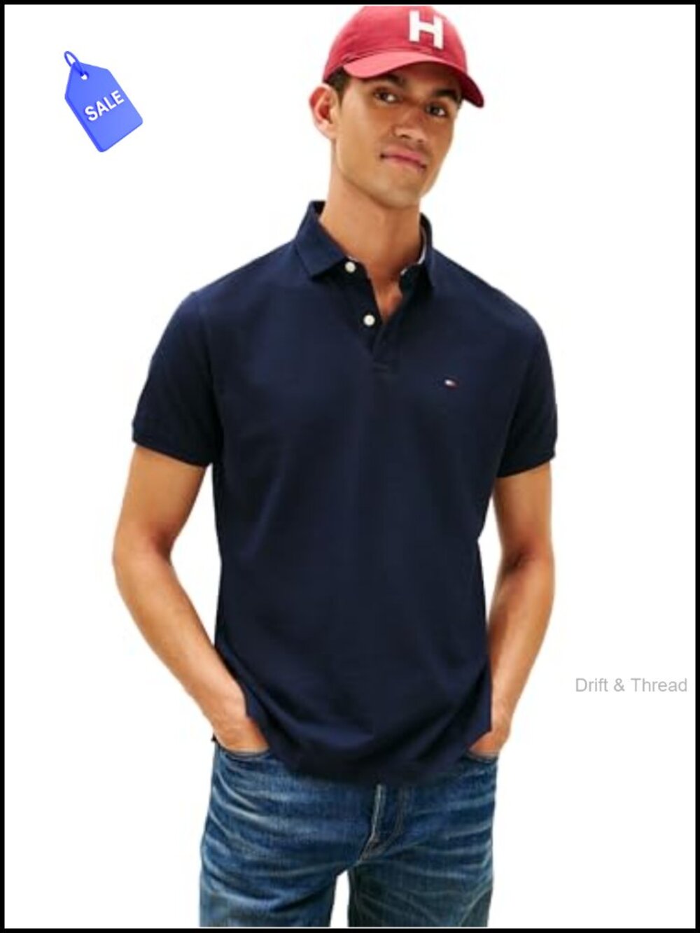 Men's Short Sleeve Cotton Pique Polo Shirt Regular Fit Casual Golf
